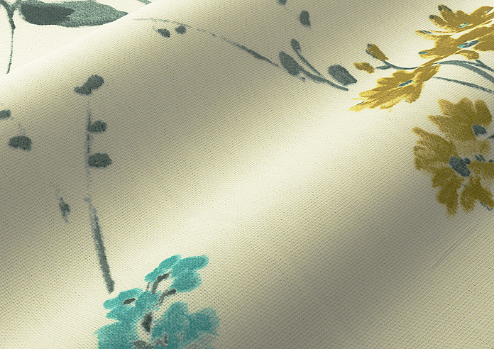Wild Meadow, Pistachio - Roman Blind - Image 4